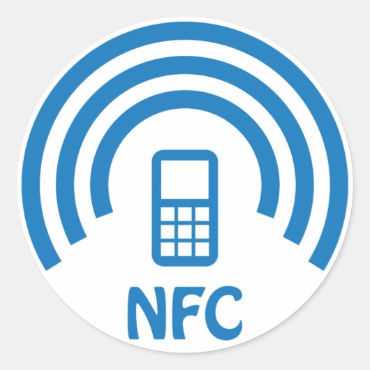 NFC LOGO RONDE STICKER (Voorkant)