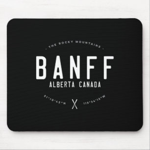 NFF Alberta Canada Graphic Distressed Ski Muismat