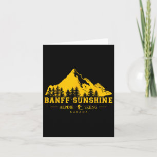 Nff Sunshine Canada Skigebied Alpineskiën Kaart
