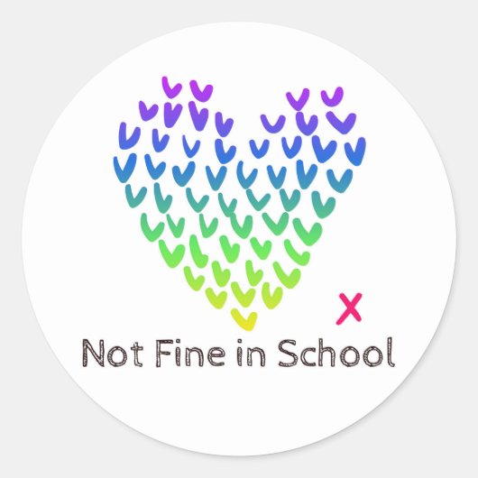 NFIS — Datablad van stickers (Voorkant)