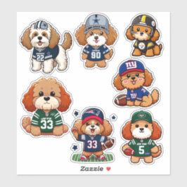 NFL Cavoodles Sticker