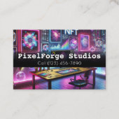 NFT Creator Carte de visite Innovation numérique (Devant)