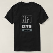 NFT Crypto Jeu T-Shirt Art numérique & Blockchain (Design devant)