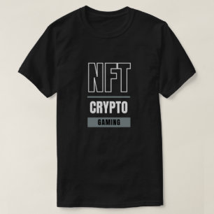 NFT Crypto Jeu T-Shirt Art numérique & Blockchain