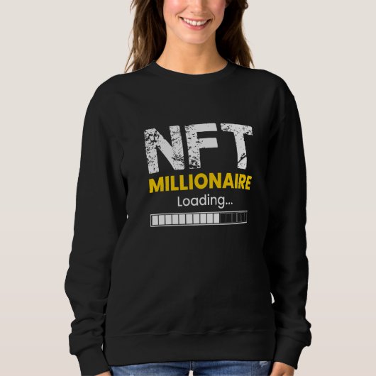 Nft Millionaire Loading Trui (Voorkant)