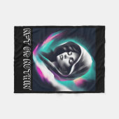 NFT or Nothin’ - Bold Web3 & Crypto Enthusiast Fleece Deken (Voorkant (Horizontaal))