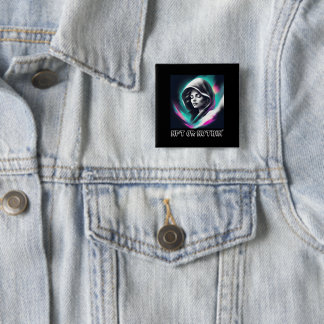 NFT or Nothin’ - Bold Web3 & Crypto Enthusiast Vierkante Button 5,1 Cm