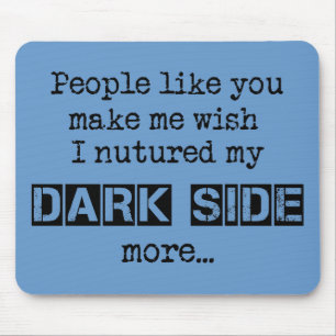 Nfuture My Dark Side Mousepad Muismat