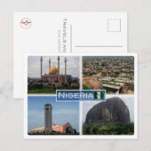 NG Nigeria - Briefkaart (Voorkant / Achterkant)