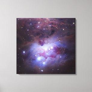 NGC 1973-75-77, Complex Nebula in Orion Canvas Afdruk