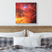 NGC 2467-nevel - foto van de Hubble-ruimtetelescoo Canvas Afdruk (Insitu (Slaapkamer))