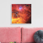 NGC 2467-nevel - foto van de Hubble-ruimtetelescoo Canvas Afdruk (Insitu (Woonkamer))
