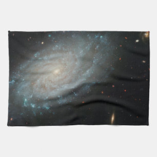 NGC 3370, diepe ruimte, spiraalmelkwegstelsel Theedoek