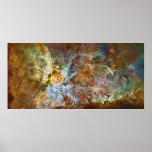 NGC 3372 Carinae Nebula uit de Hubble Poster (Voorkant)