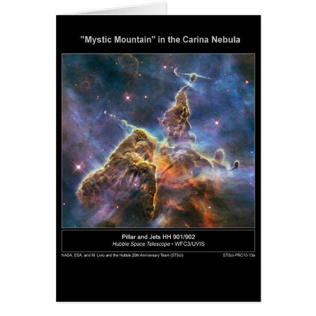 NGC-3372 "Mystic Mountain" (Voorkant)