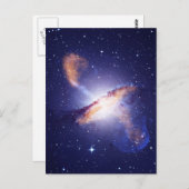 NGC 5128 Centaurus A Galaxy NASA Briefkaart (Voorkant / Achterkant)