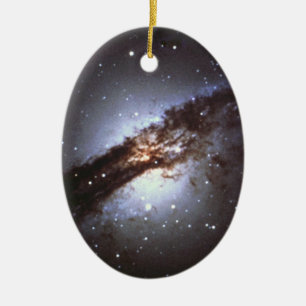 NGC 5128 Centaurus A Galaxy NASA Keramisch Ornament