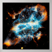 NGC 5189 Planetaire Nebula - Hubble Space Photo Poster (Voorkant)