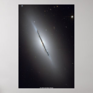 NGC 5866, de as Spindle Poster