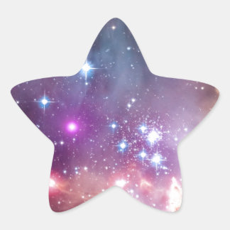 NGC 602: Sterrenhoop, Kleine Magelhaense Wolk Ster Sticker