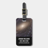 NGC 6744, op 30 miljoen lichtjaar afstand. Bagagelabel (Voorkant verticaal)