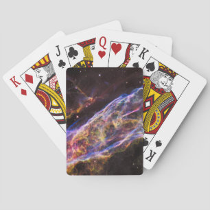 NGC 6960, de bezemnevel van de heks. Pokerkaarten
