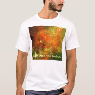 NGC 7000 Noord-Amerika Nebula Verbeter de kleuren T-shirt