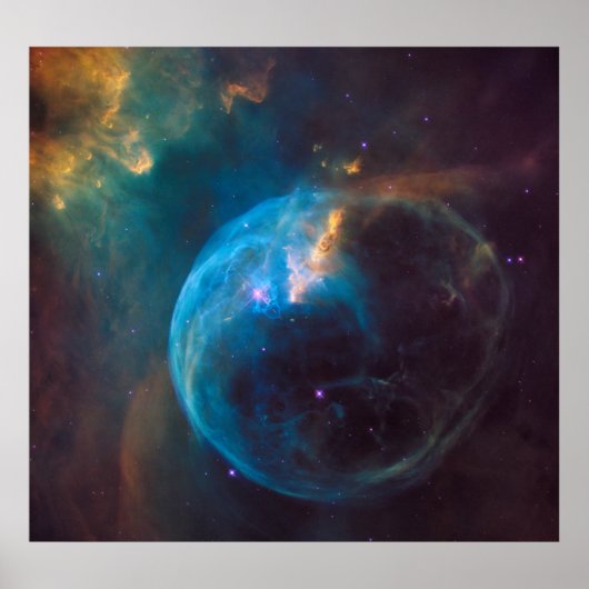 NGC 7635 - De bubbelnevel Poster (Voorkant)
