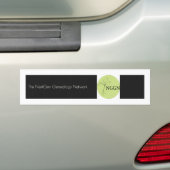 NGGN zwarte Bumpersticker (Op auto)