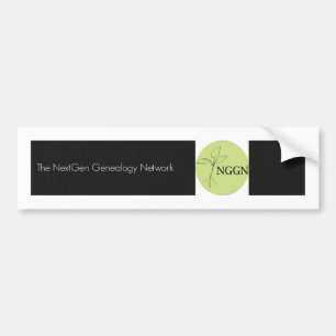 NGGN zwarte Bumpersticker