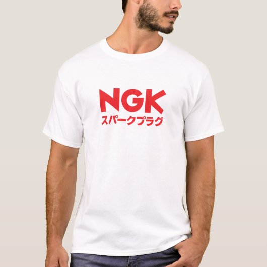 NGK SPARKPLUGS JAPAN T-SHIRT (Voorkant)