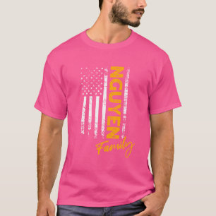 Nguyen Achternaam American Nguyen Achternaam Nguye T-shirt