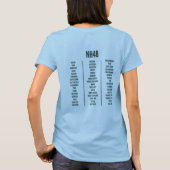 NH48 List Women's T-Shirt (Achterkant)