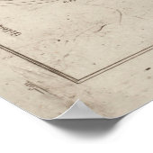  NH-kaart Exeter (1802) Poster (Hoek)