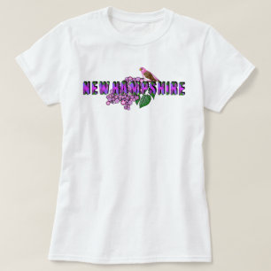 NH Staatsymbolen Paarse Vink & Sering Argyle T-shirt
