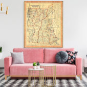 NH, Vt Canvas Afdruk (Insitu (Woonkamer))