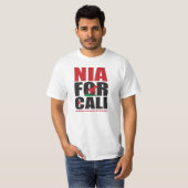 NIA VOOR CALI T-SHIRT (Voorkant volledig)