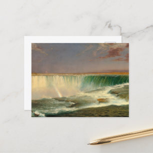 Niagara door Frederic Edwin Church Feestdagenkaart