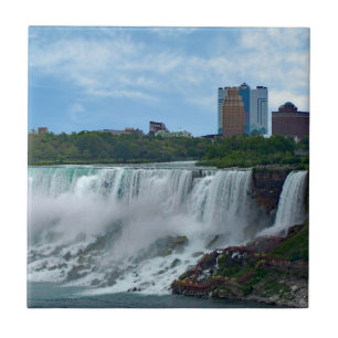 Niagara Falls aan de Canadese kant  Tegeltje