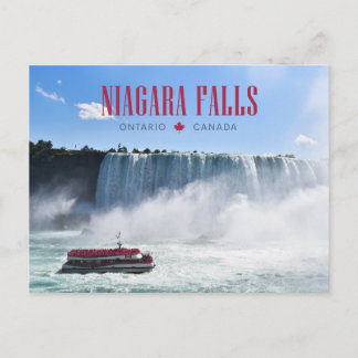 Niagara Falls Ansichtkaart Feestdagenkaart
