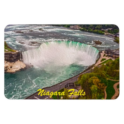 Niagara Falls Antique Sepia Magnet flexible (Horizontal)