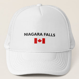 Niagara Falls Canada Canadese Vlag Licht-Kleur Trucker Pet