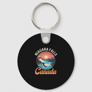 Niagara Falls Canada Retro Gezinsvakantie Trip Me Sleutelhanger