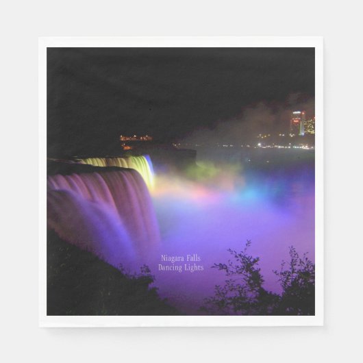 Niagara Falls, Dancing Lights, Servet (Voorkant)