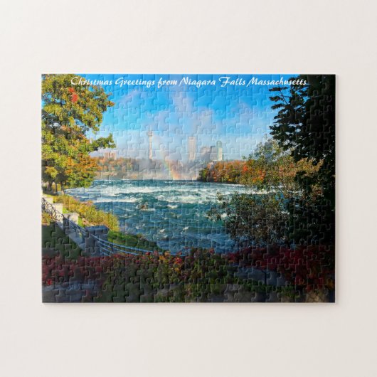 Niagara Falls Massachusetts. Legpuzzel (Horizontaal)