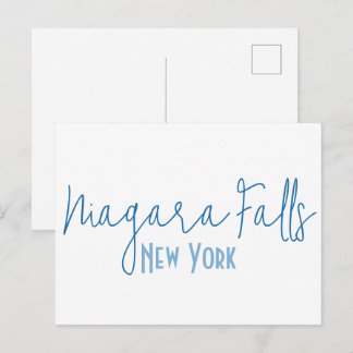 Niagara Falls, New York Reis Souvenir Briefkaart
