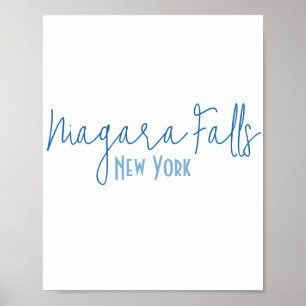 Niagara Falls, New York Souvenir Cadeau Poster