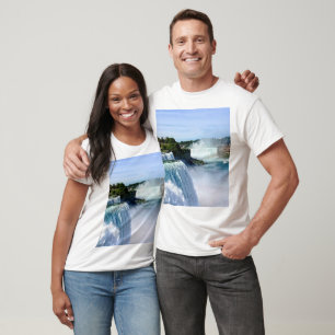 Niagara Falls NY - Gezicht vanaf de Amerikaanse ka T-shirt
