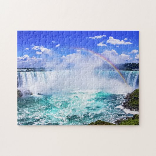 Niagara Falls Regenboog Legpuzzel (Horizontaal)