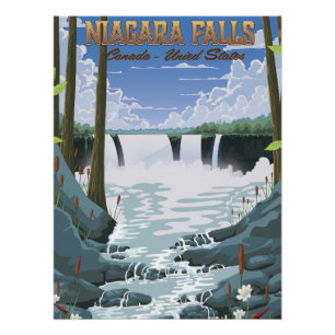 Niagara Falls Reisposter Perfect Poster